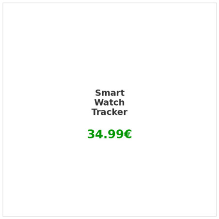 Smart Watch Fitness Tracker - Heart Rate Monitor