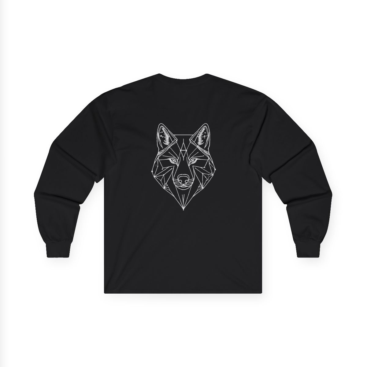 T-shirt manches longues Loup Constellation
