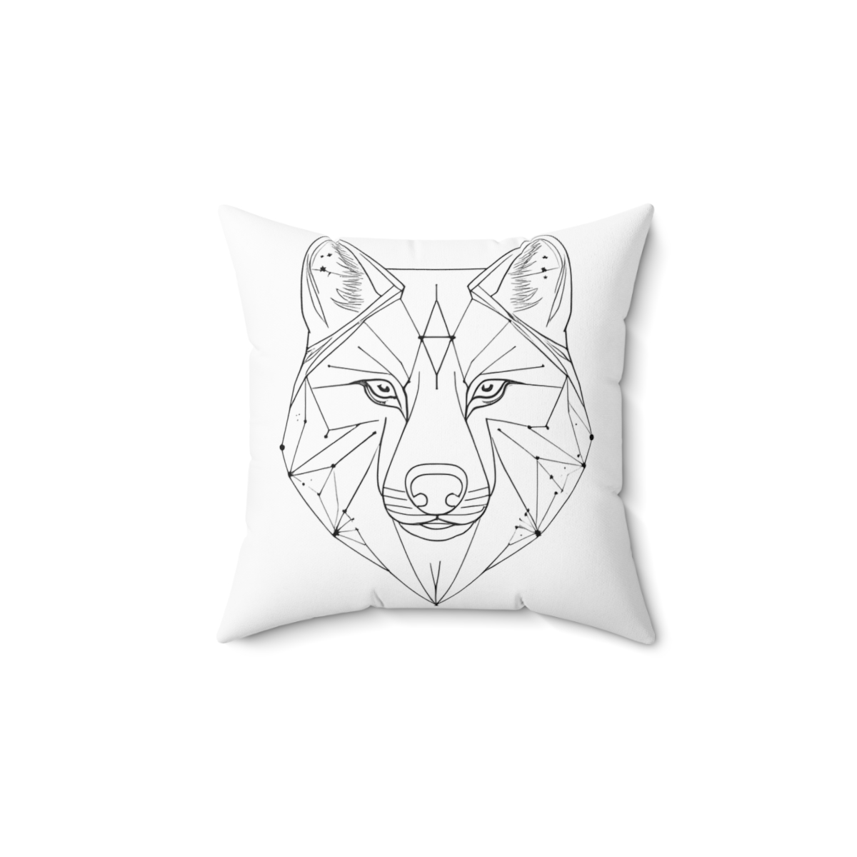 Coussin Loup Constellation