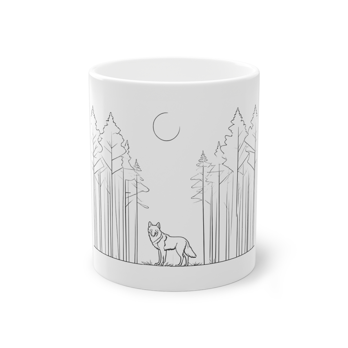 Mug Loup Forêt