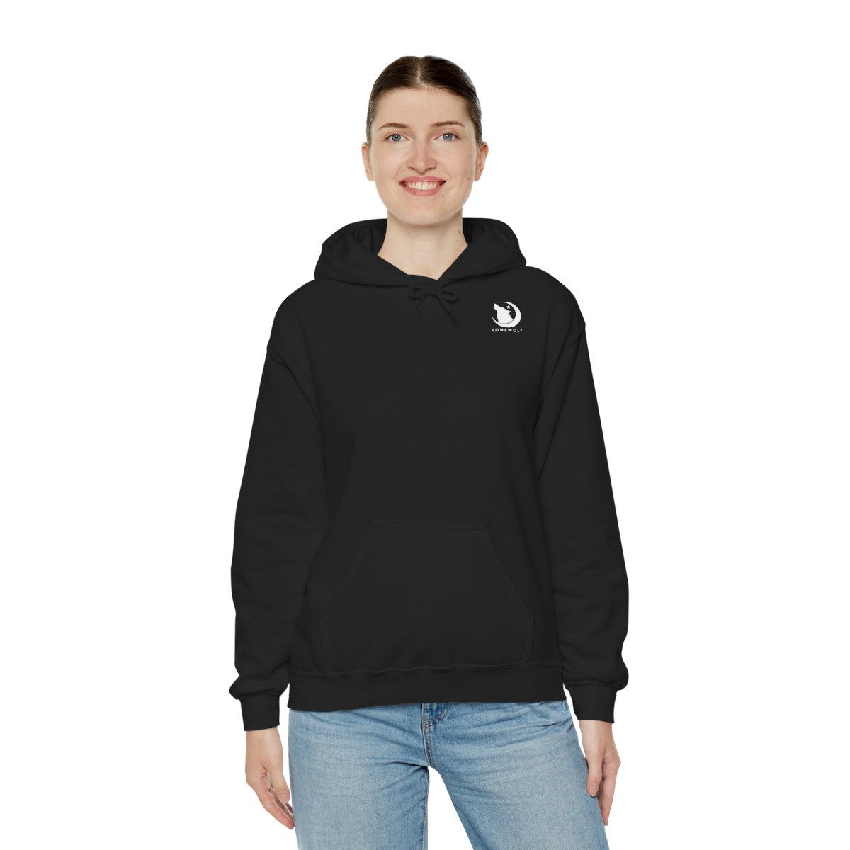 Hoodie Loup Forêt — autre vue