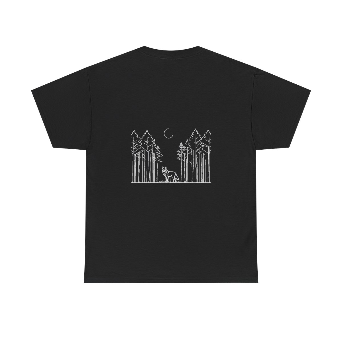 T-shirt Loup Forêt