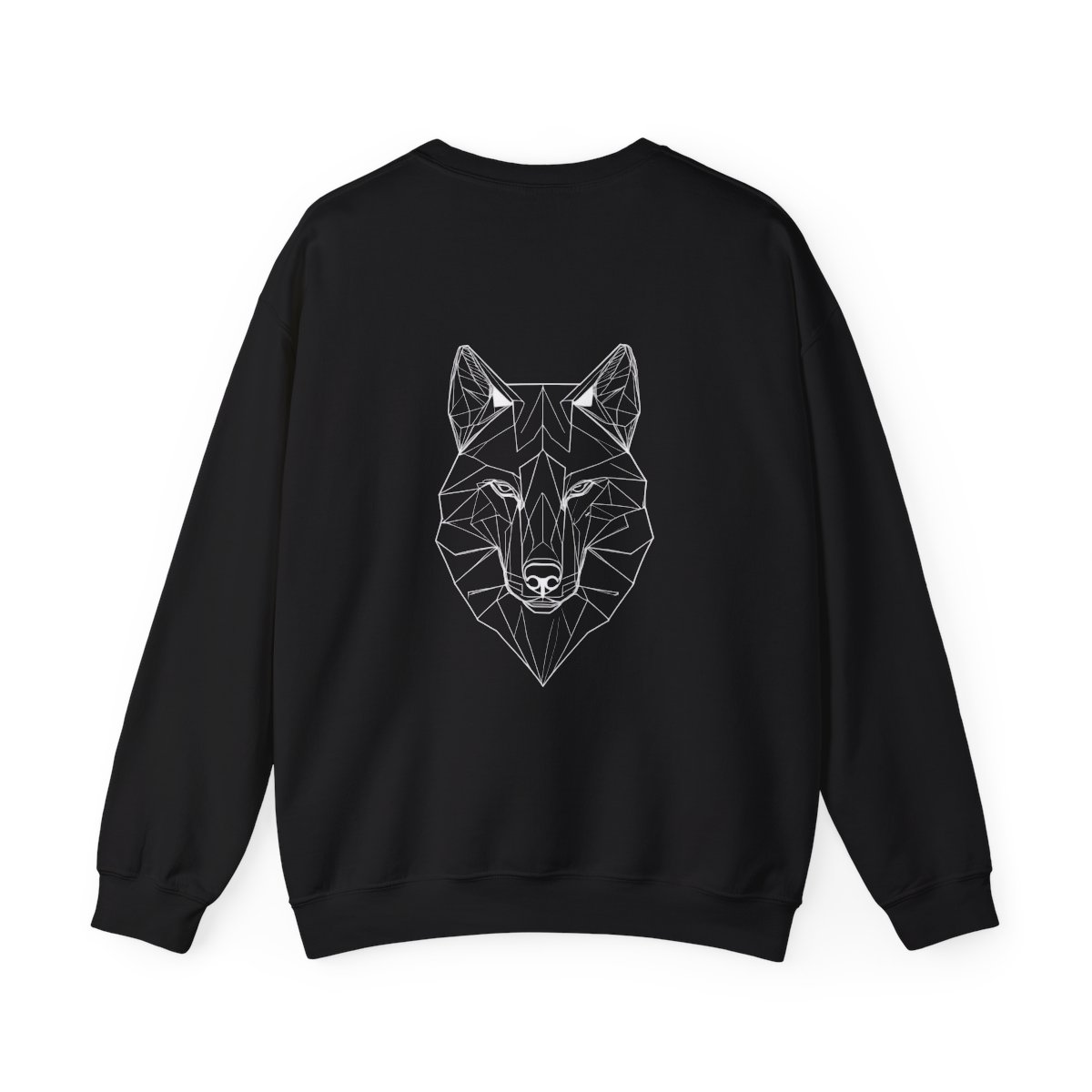 Sweat Loup Géométrique
