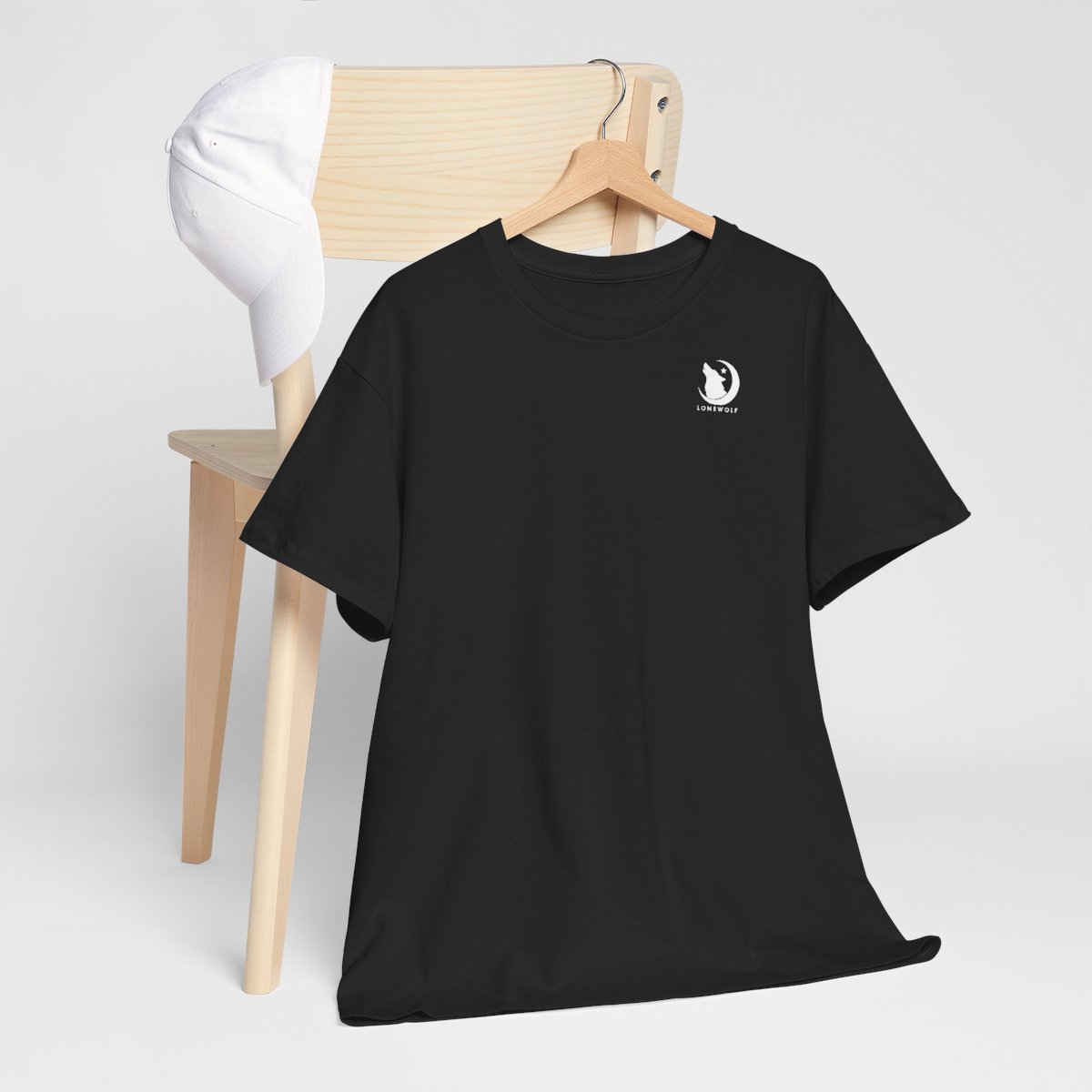 T-shirt Loup Géométrique — autre vue