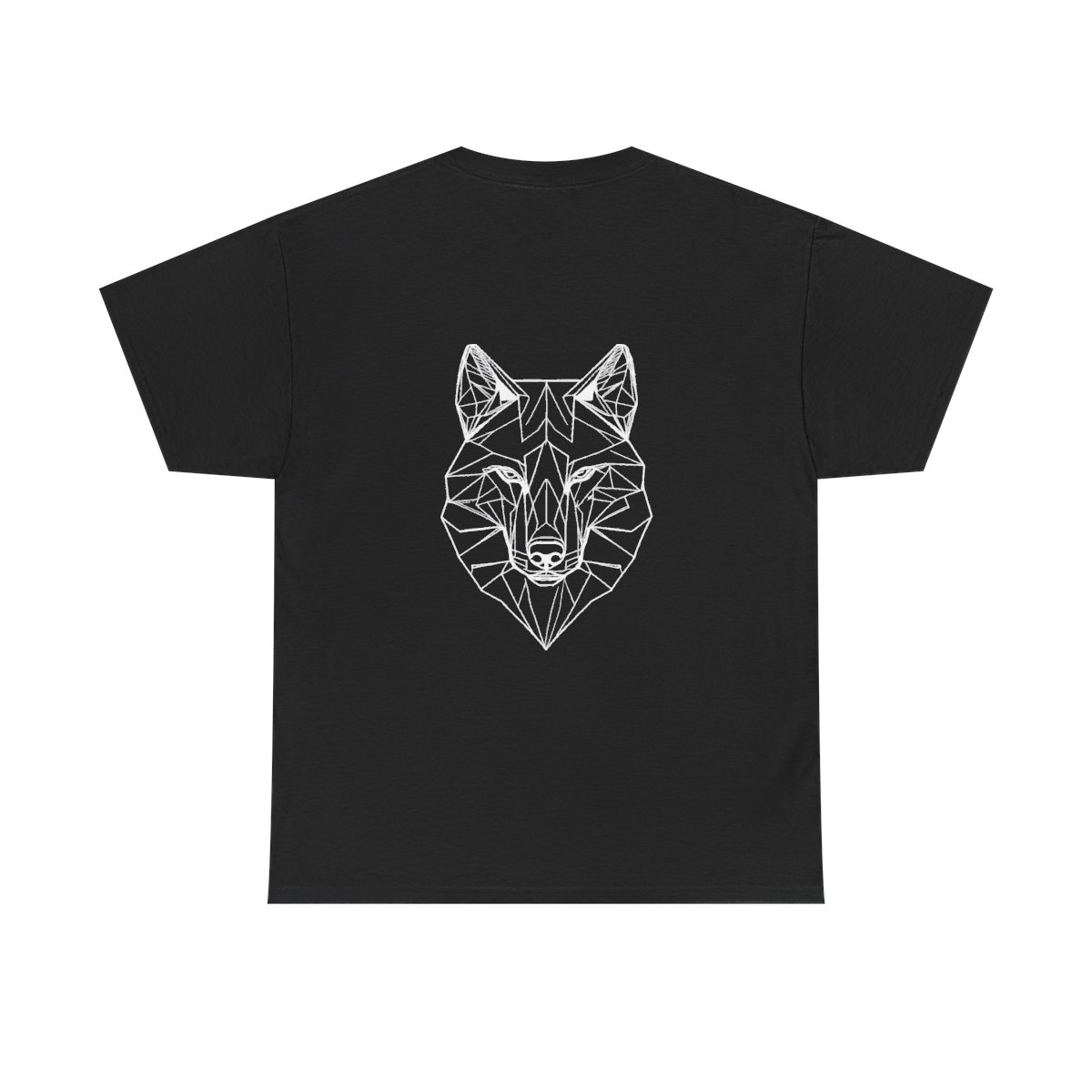 T-shirt Loup Géométrique