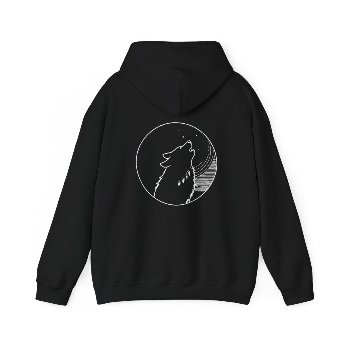 Hoodie Loup Lune