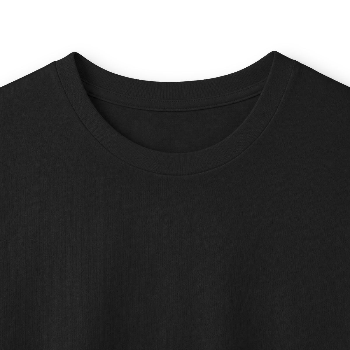 Dos du t-shirt manches longues loup lune : loup hurlant cerclé de lune en grand