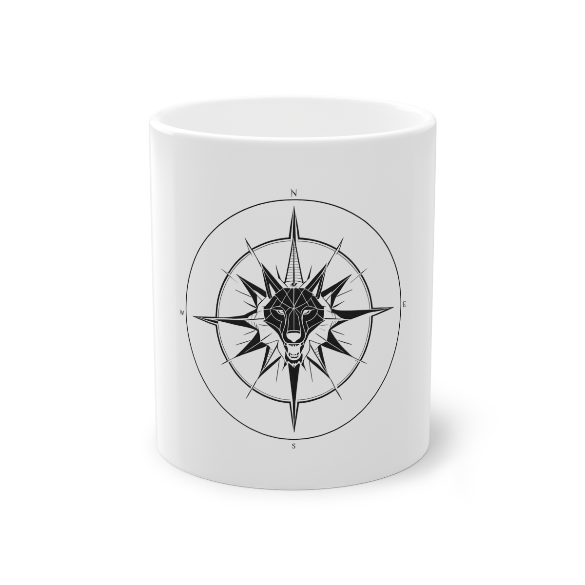 Mug Loup Boussole