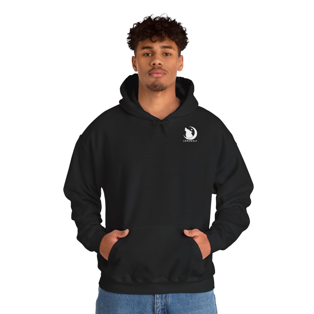 Hoodie Loup Boussole — autre vue