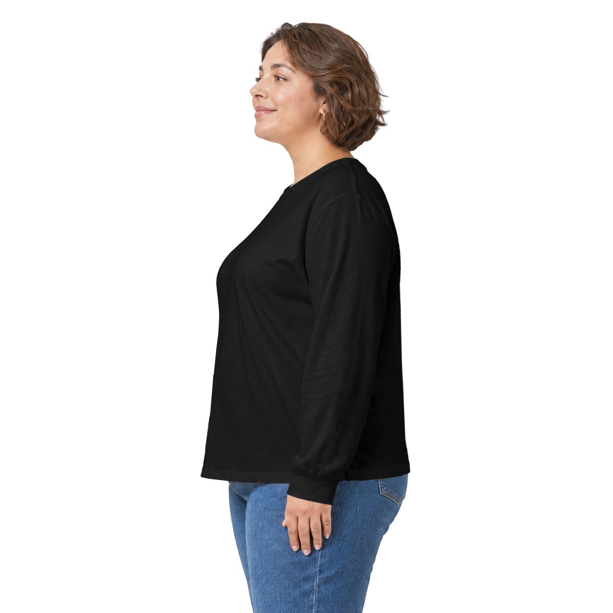 T-shirt manches longues Loup Boussole — autre vue