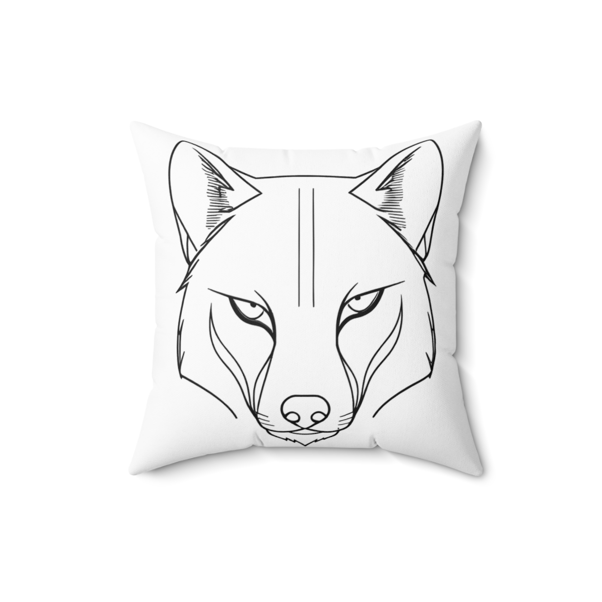Coussin Tête de Loup — autre vue
