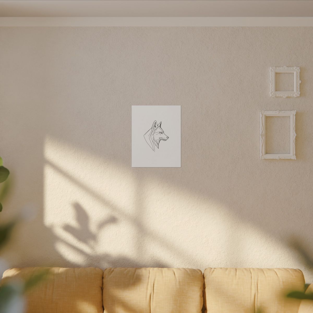 Toile Profil de Loup — autre angle