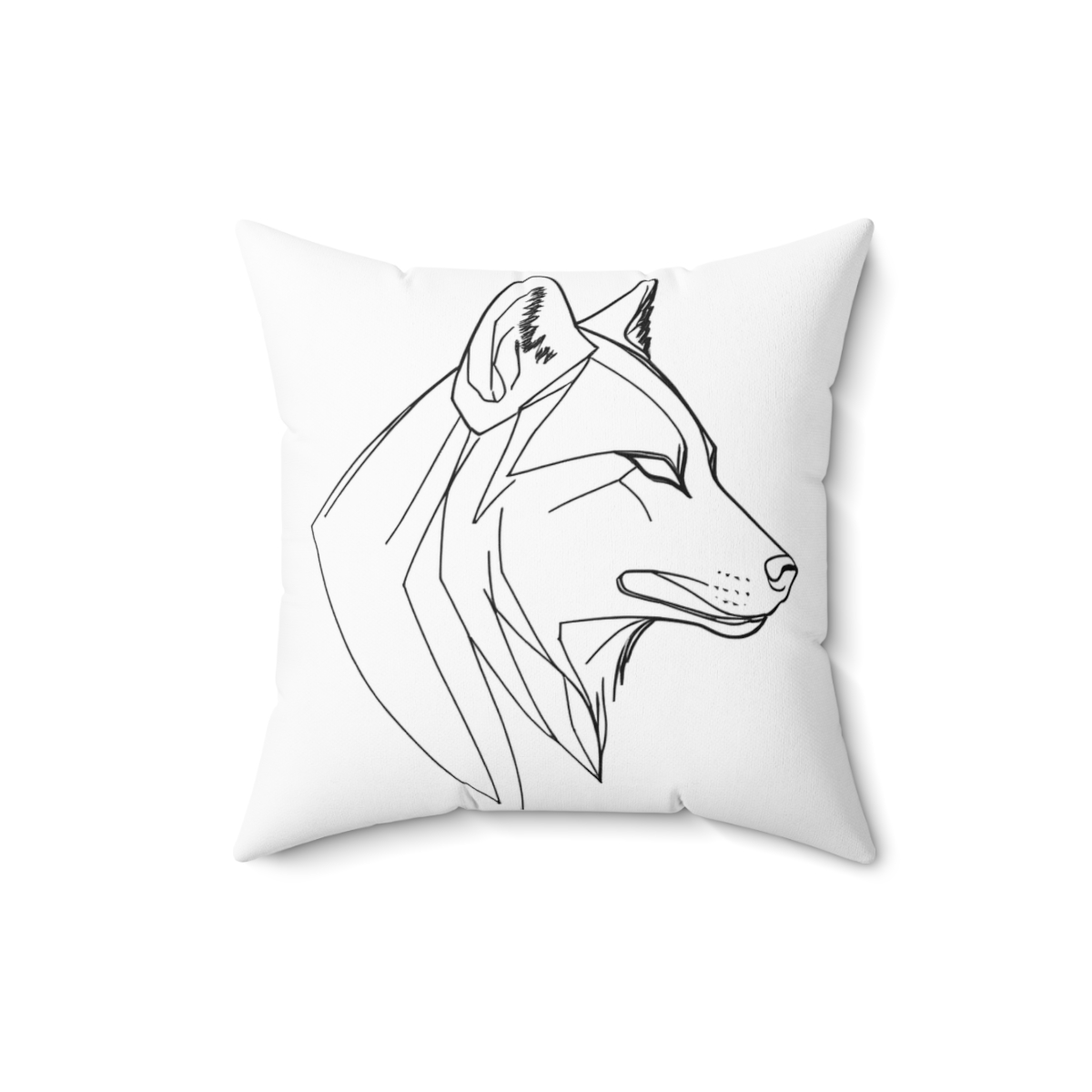 Coussin Profil de Loup — autre vue